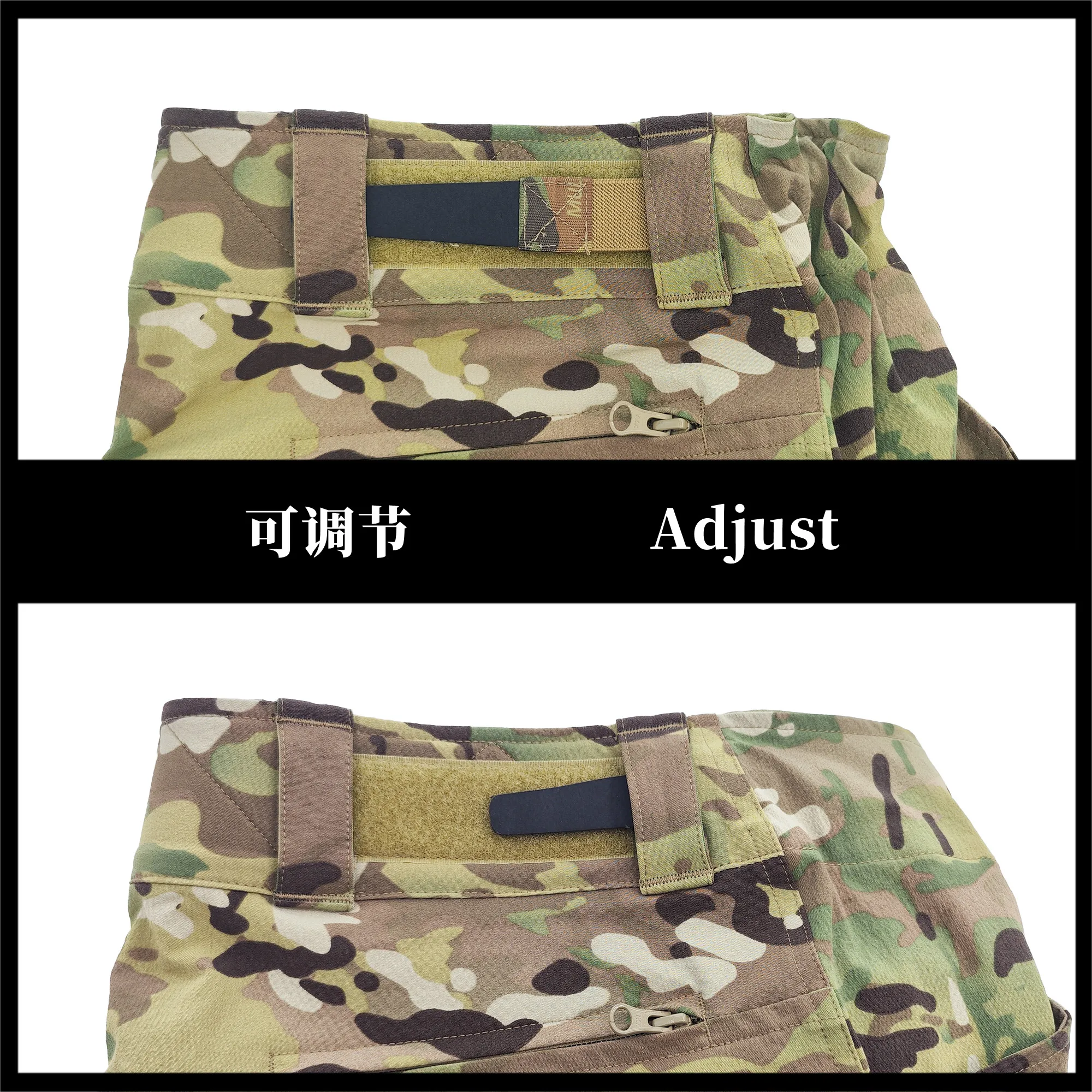 GEN3 Pantalón Táctico Hombre – Camuflaje Elástico 4D Todo Clima