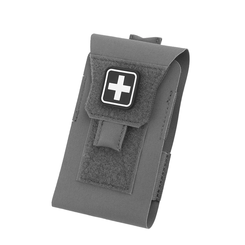 Pequeño botiquín de primeros auxilios multifuncional para senderismo al aire libre, bolsa de almacenamiento y rescate portátil simple al aire libre