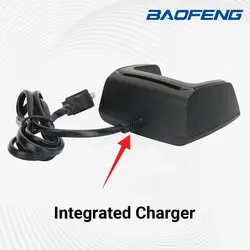 Cargador escritorio Baofeng UV-13 – Compatible UV-K5M UV-K5 UV-8R