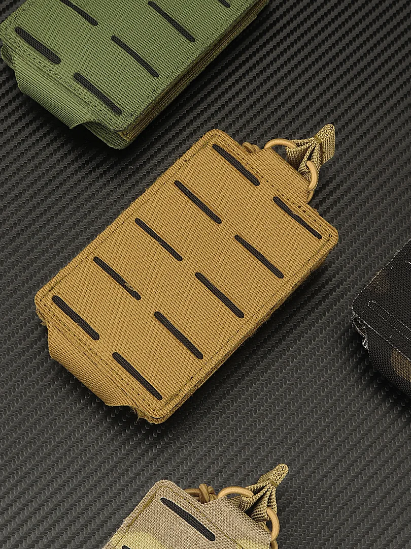 Bolsa de accesorios para chaleco táctico de adiestramiento al aire libre, bolsa para revistas de una sola cámara - imagen 3