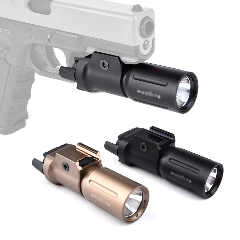 WADSN PL350-PLHv2 Paquete de luz linterna táctica Wepon Scout Light para G17 Glock 19 20mm Picatinny Rail accesorios Airsoft - imagen 5