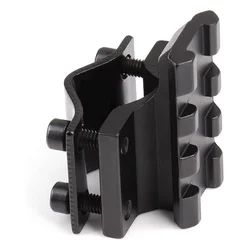 Soporte abrazadera Picatinny universal para linterna y láser