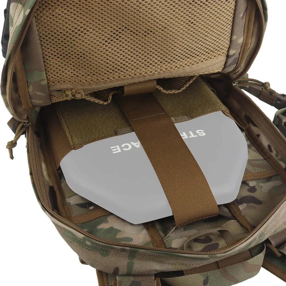 Mochila táctica con cremallera, chaleco de caza Airsoft, accesorios portadores de placa, bolsa de herramientas de Panel trasero para nuestros AVS JPC2.0 CPC JPC3.0 - imagen 5