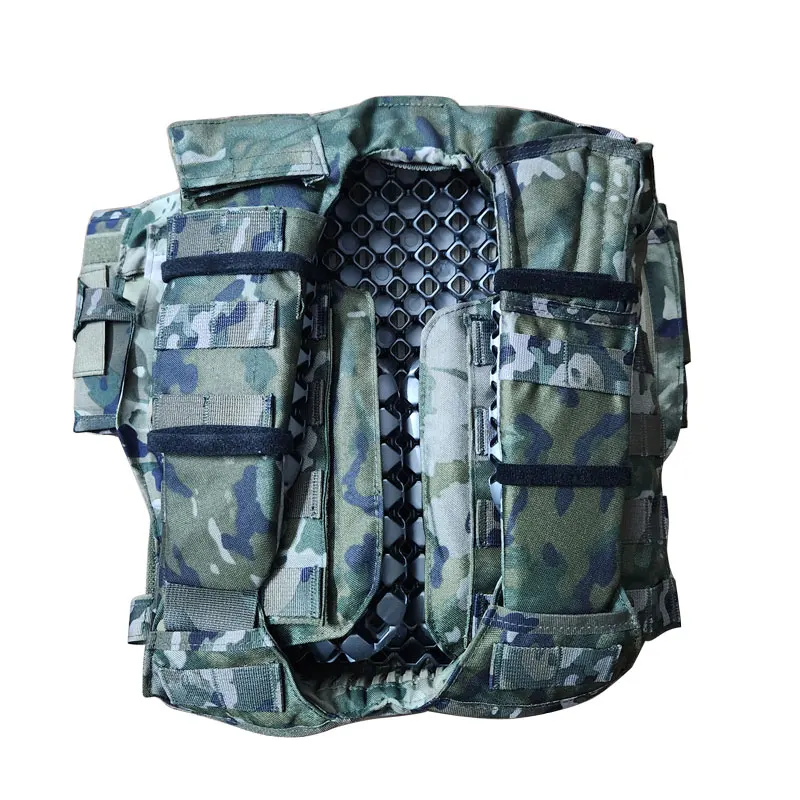 Almohadilla de enfriamiento para chaleco táctico: diseño ventilado 3D, ajuste universal, disipación de calor y alivio de presión para equipo táctico - imagen 3