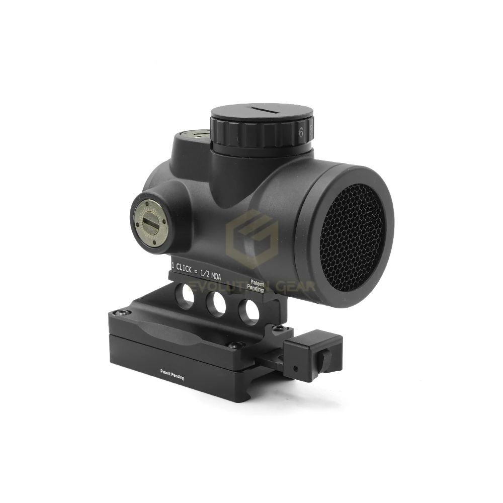 Oprics inferior 1/3 Co-witness QD montaje para MROT02 Red Dot Sight aluminio Red Dot Sight Mount Airsoft caza Wargame Accesorios - imagen 2