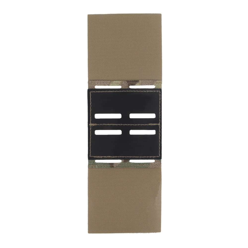Panel adaptador MOLLE doble fila para placa portadora táctica - imagen 2
