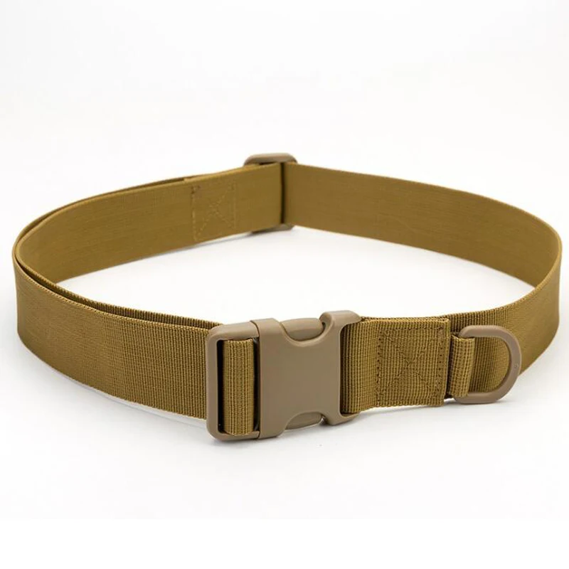 Cinturón táctico ajustable para hombre, hebilla de bolsa táctica, pretina de rescate militar, útil, cinturón deportivo en múltiples bolsillos, accesorios - imagen 3