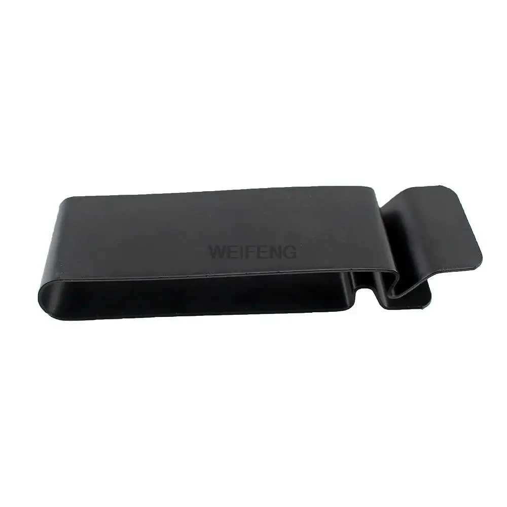 Clip de cinturón de Metal inoxidable, cierre para funda de pistola de cintura de Metal de 2 pulgadas, hebilla de gancho de resorte para cinturón, Clips EDC multiusos DIY - imagen 4