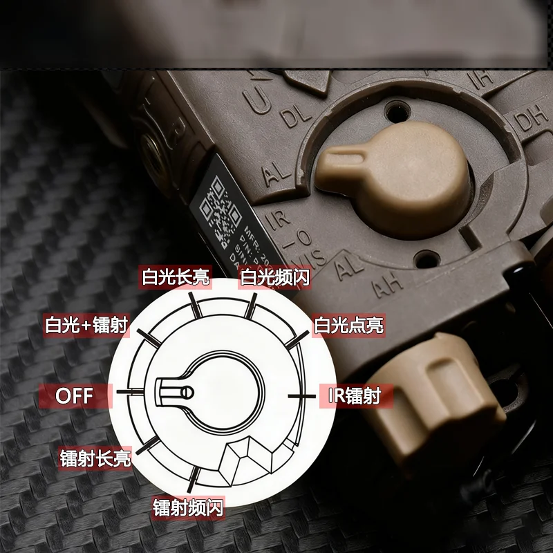 Puntero láser de NGAL-L3 para exteriores, caja láser táctica, luz LED láser IR intermitente, interfaz LA23, cola de ratón - imagen 3