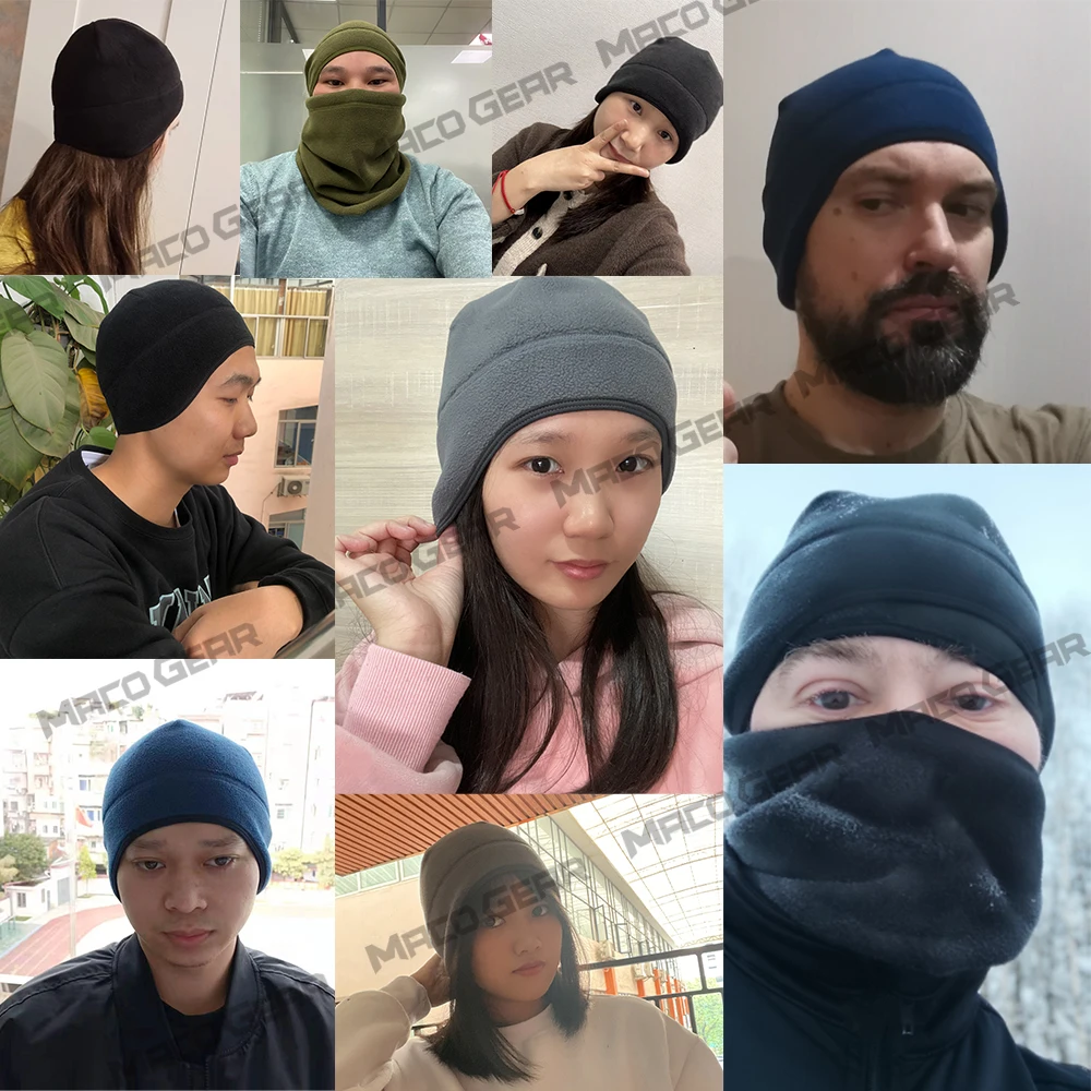 Gorros térmicos de invierno para correr, gorros deportivos, calentador de orejas elástico, gorro a prueba de viento, esquí, Snowboard, senderismo, ciclismo, gorra suave para hombres y mujeres - imagen 3