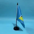 Black plastic pole