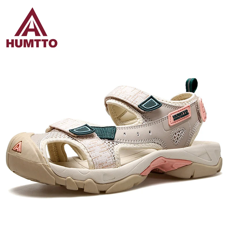 Sandalias HUMTTO, zapatos Upstream para exteriores para mujer, zapatos acuáticos, zapatos de playa ligeros de secado rápido, zapatillas transpirables para hombre - imagen 3