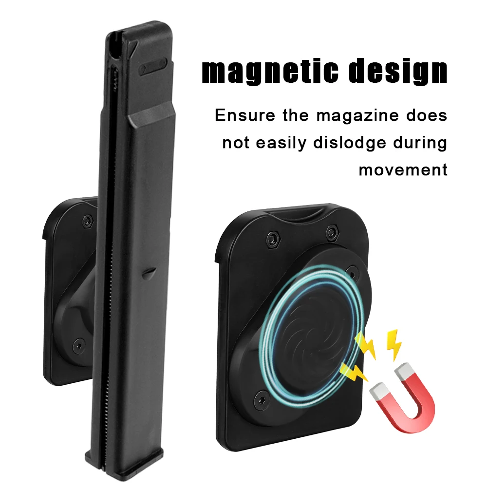Soporte magnético para pistola, funda con Clip para cinturón magnético de Metal para revista de pistola, tornillo Glock, alicates para martillo de uñas, llave inglesa, Hardware de Metal - imagen 3