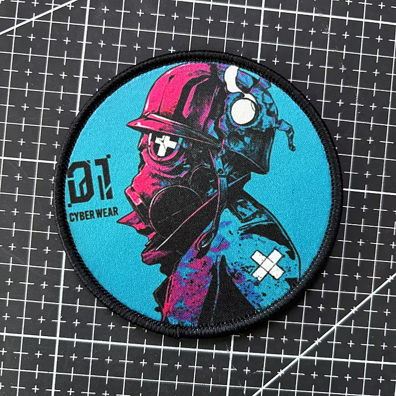 Parche táctico protector bioquímico con velcro – Moral Punk