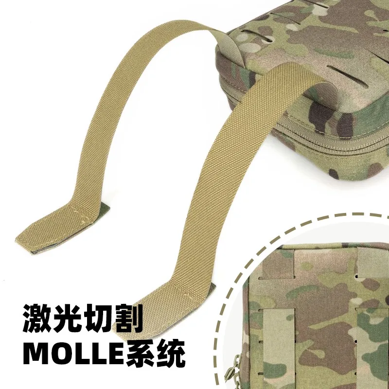 Bolsa miscelánea táctica para exteriores, Kit de expansión EDC, bolsa diaria de camuflaje con bolsa - imagen 4