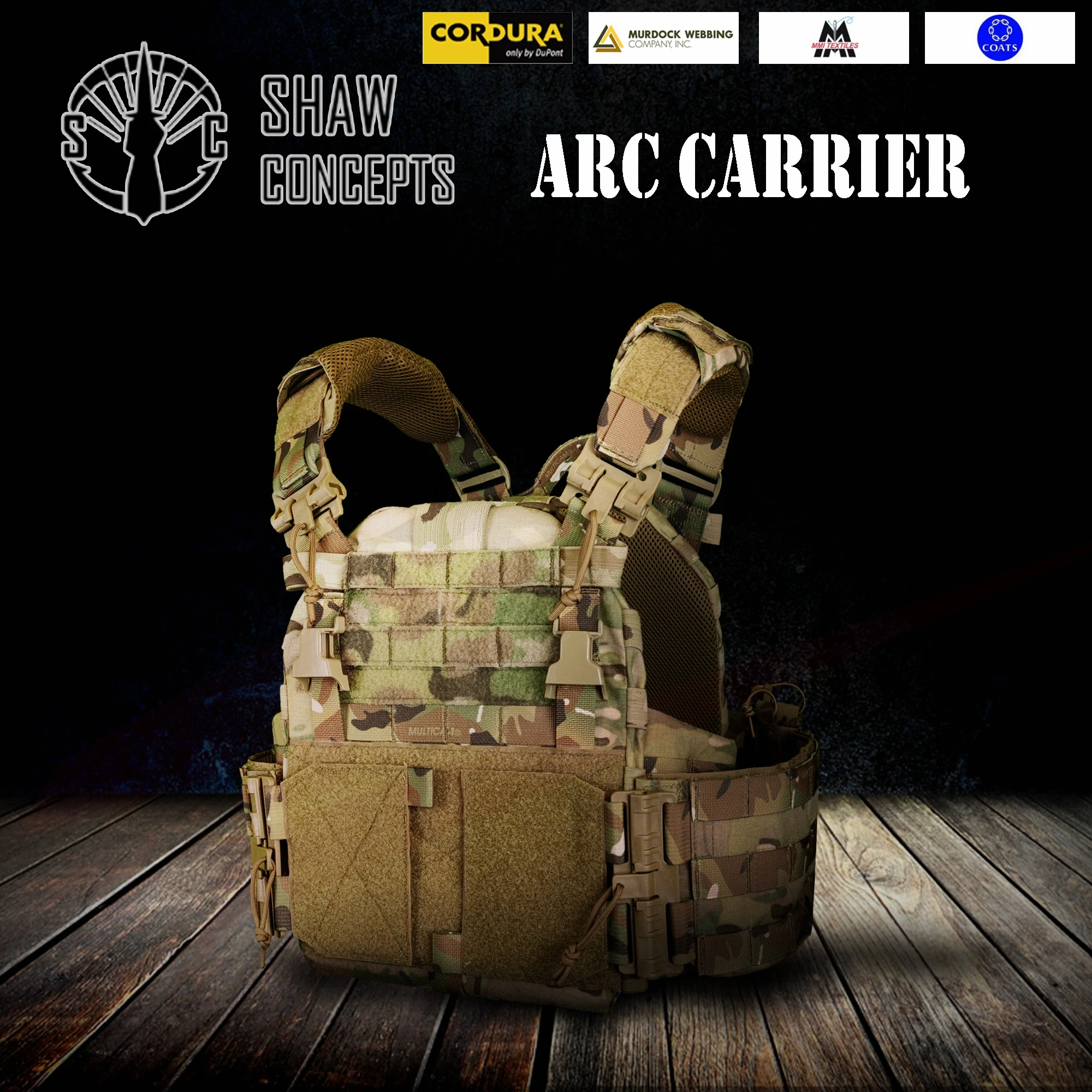 RD Tactical SC ARC Carrier Style SP Edition camiseta sin mangas táctica MC 500D tela Anti IR - imagen 2