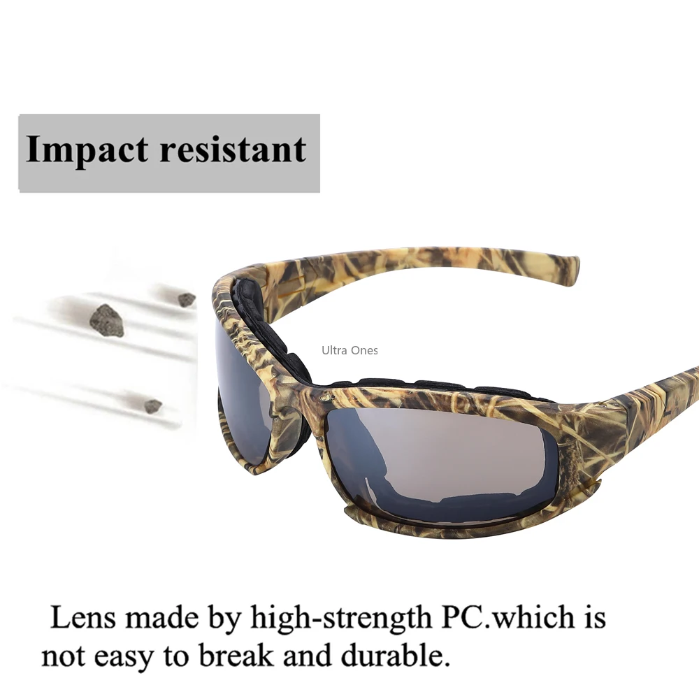 Gafas tácticas Polaized a prueba de viento para deportes al aire libre, senderismo, caza, Airsoft, Paintball, tiro, gafas de protección CS - imagen 5