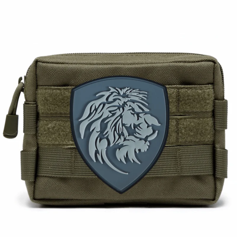 Parche táctico de PVC del Rey León, pegatina de gancho y bucle de goma suave 3D, accesorios de decoración para mochila, parches para brazalete para ropa - imagen 5