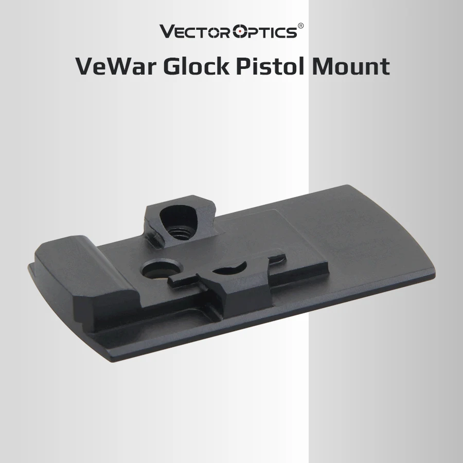 Victoptics Vewar Glock /hi-Cap Soporte para pistola Doctor y Vt Footprint 6061-T6 Aleación de aluminio para mira de punto rojo