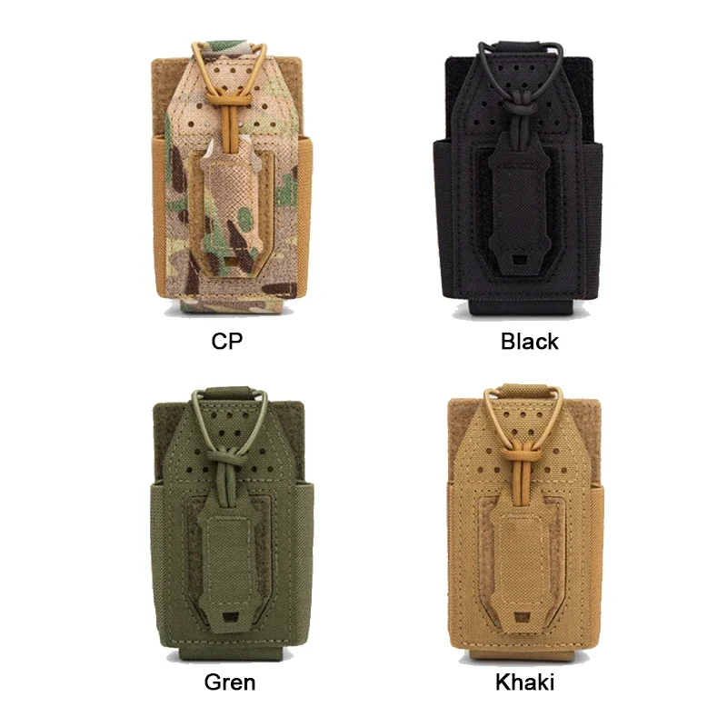 Bolsa táctica MOLLE para radio y walkie talkie - imagen 2