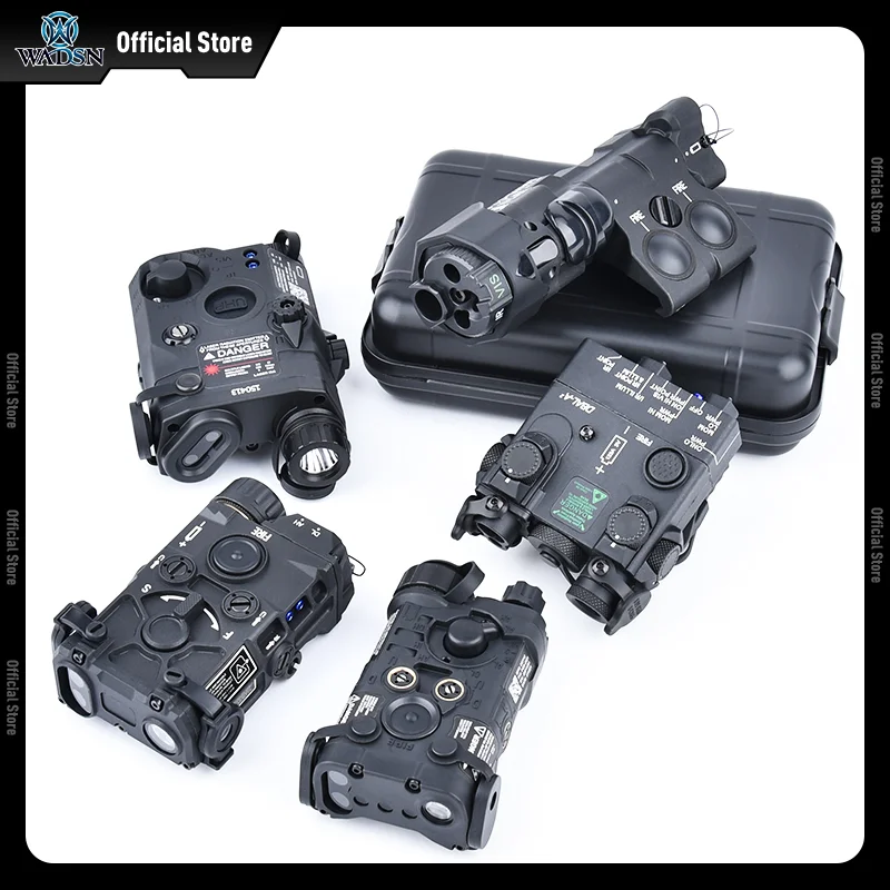 WADSN táctico Airsoft Nylon PEQ-15 NGAL MAWL DBAL OGL punto rojo verde azul indicador láser puntería lámpara de caza accesorio Airsoft - imagen 5