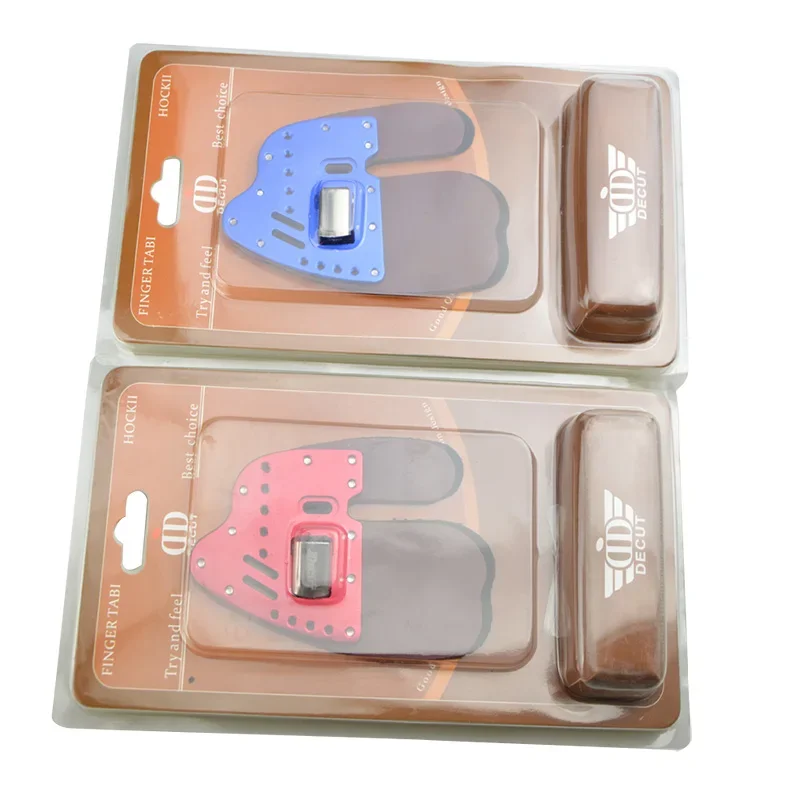 Protector de dedo para tiro con arco recurvo, lengüeta de dedo, decoración para mano izquierda/derecha, Flecha de tiro de objetivo de caza tradicional, 1 unidad - imagen 3