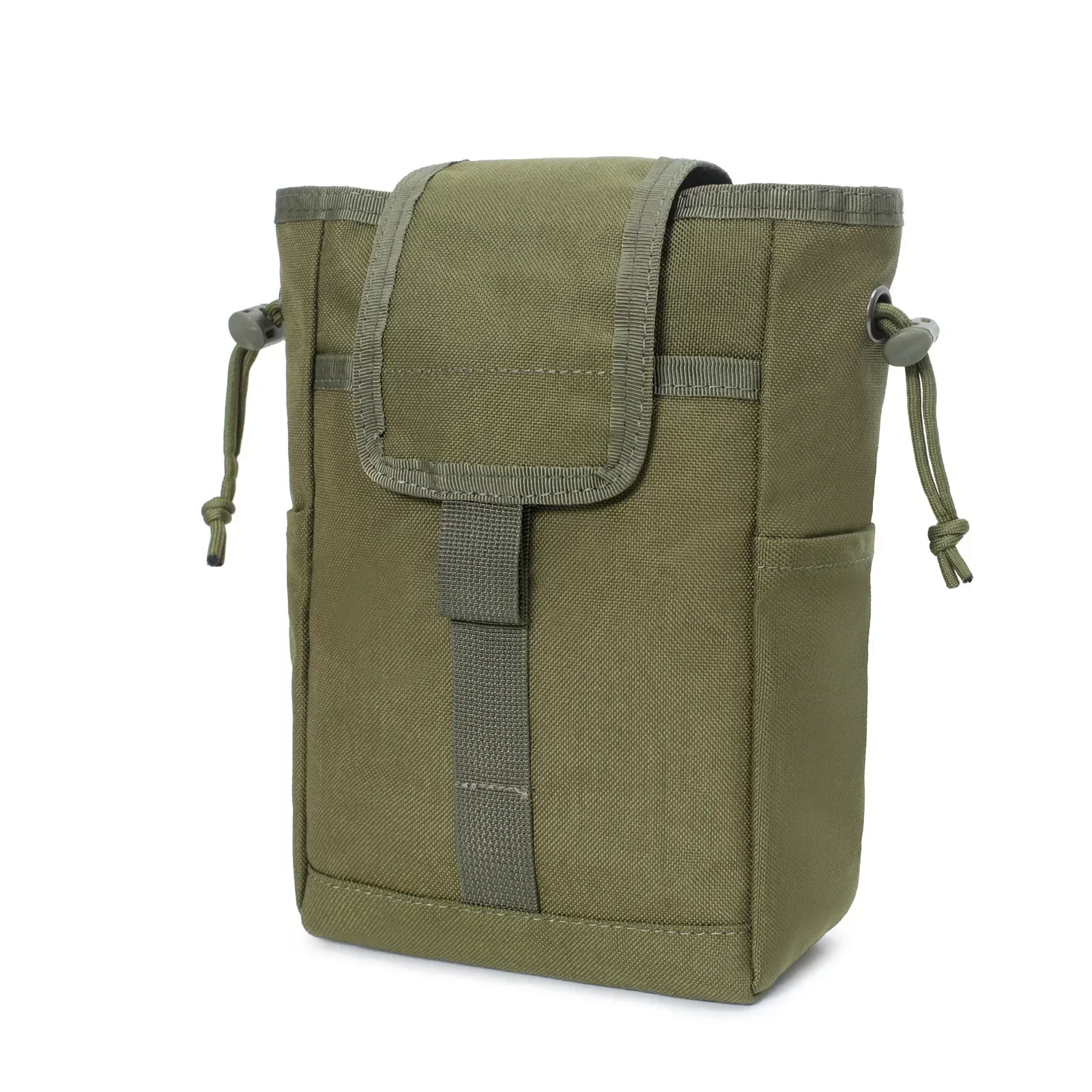 Bolsa táctica Molle para recuperación, bolsa de reciclaje con cordón para revistas, equipo de caza, riñonera plegable, accesorios - imagen 2