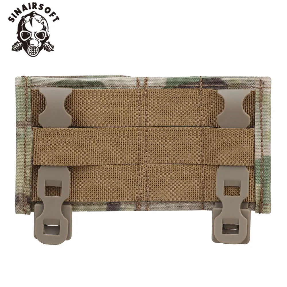 Bolsa táctica cargadores MOLLE inserto tipo cuña para chaleco airsoft - imagen 3