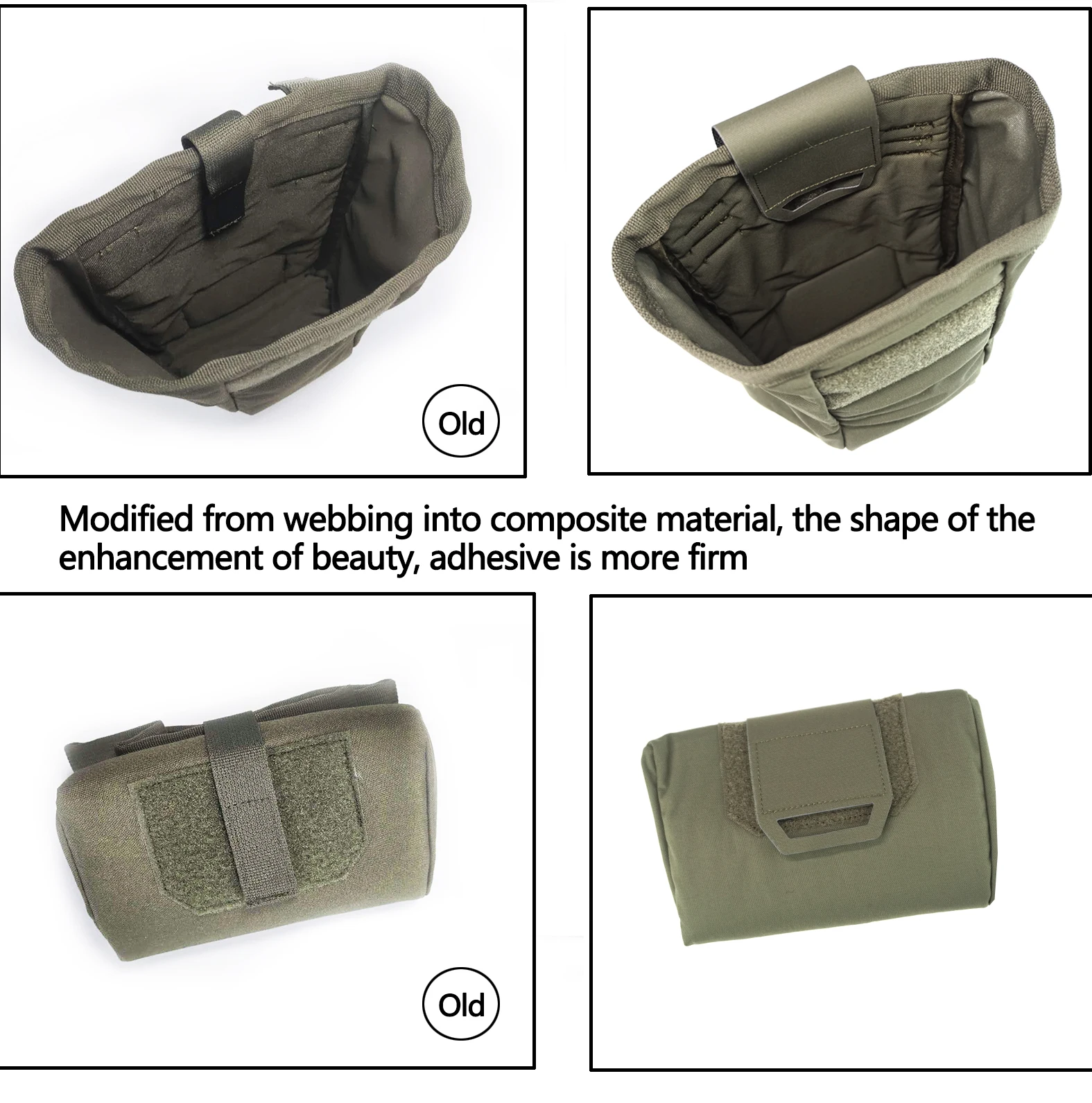 DMGear-Bolsa de reciclaje táctica Mag, almacenamiento de revistas MOLLE, plegable, equipo de caza de basura al aire libre - imagen 5