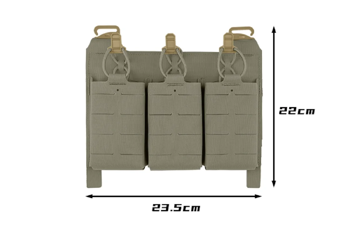 AOR1/AOR2, bolsa para revistas de Triple Panel, corte láser - imagen 4