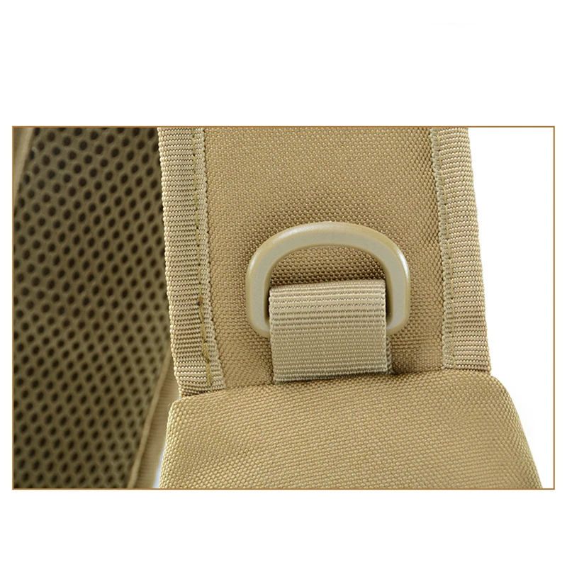 Bolso de pecho deportivo táctico para acampar, bolsa de asalto para senderismo, ciclismo, acampada, equipo de hombro, bolsos cruzados para hombres - imagen 5