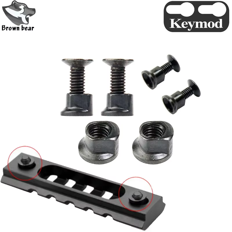Tornillos y tuercas M-LOK para riel táctico – KeyMod - imagen 2