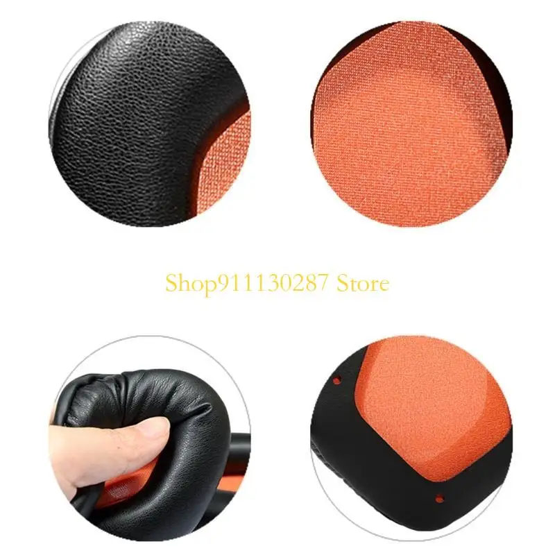 J1HC reemplazar orejeras almohadillas para auriculares esponja cojín espuma suave para auriculares STRIX 7 0 DSP - imagen 4