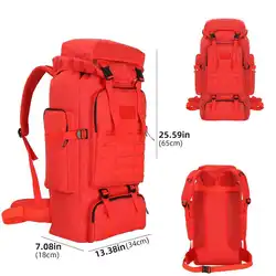 Mochila táctica MOLLE laser para senderismo y escalada
