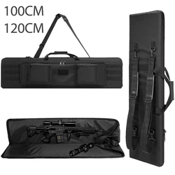 Bolsa para pistola de 100 y 120cm, funda para Rifle, mochila, bolso de transporte para pistola larga, mochila para Rifle de francotirador Airsoft, bolso de hombro para accesorios de caza