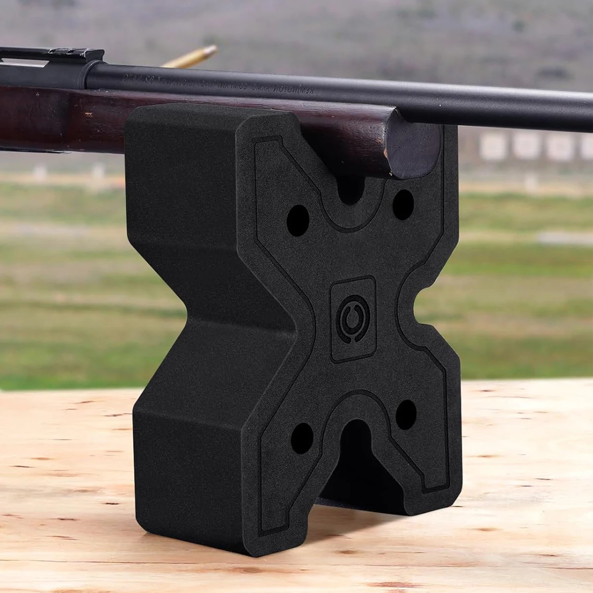 CVLIFE Banco de tiro rifle con adaptador EVA reduce retroceso - imagen 2