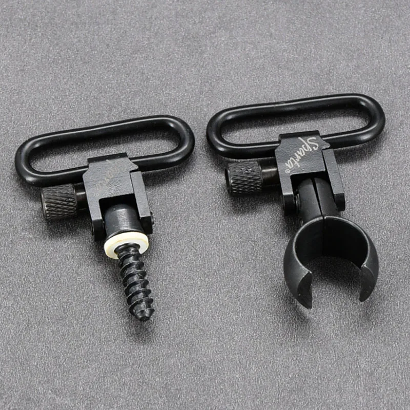 Sparta Sling gira bloqueo desmontable rápido con anillo de aro de abrazadera de tubo de 16,2-17,145 mm para correas de hombro de 1 pulgada SSS-13913 - imagen 3