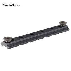 Base de Montaje Aluminio M-LOK Keymod para Linterna Indicador Láser