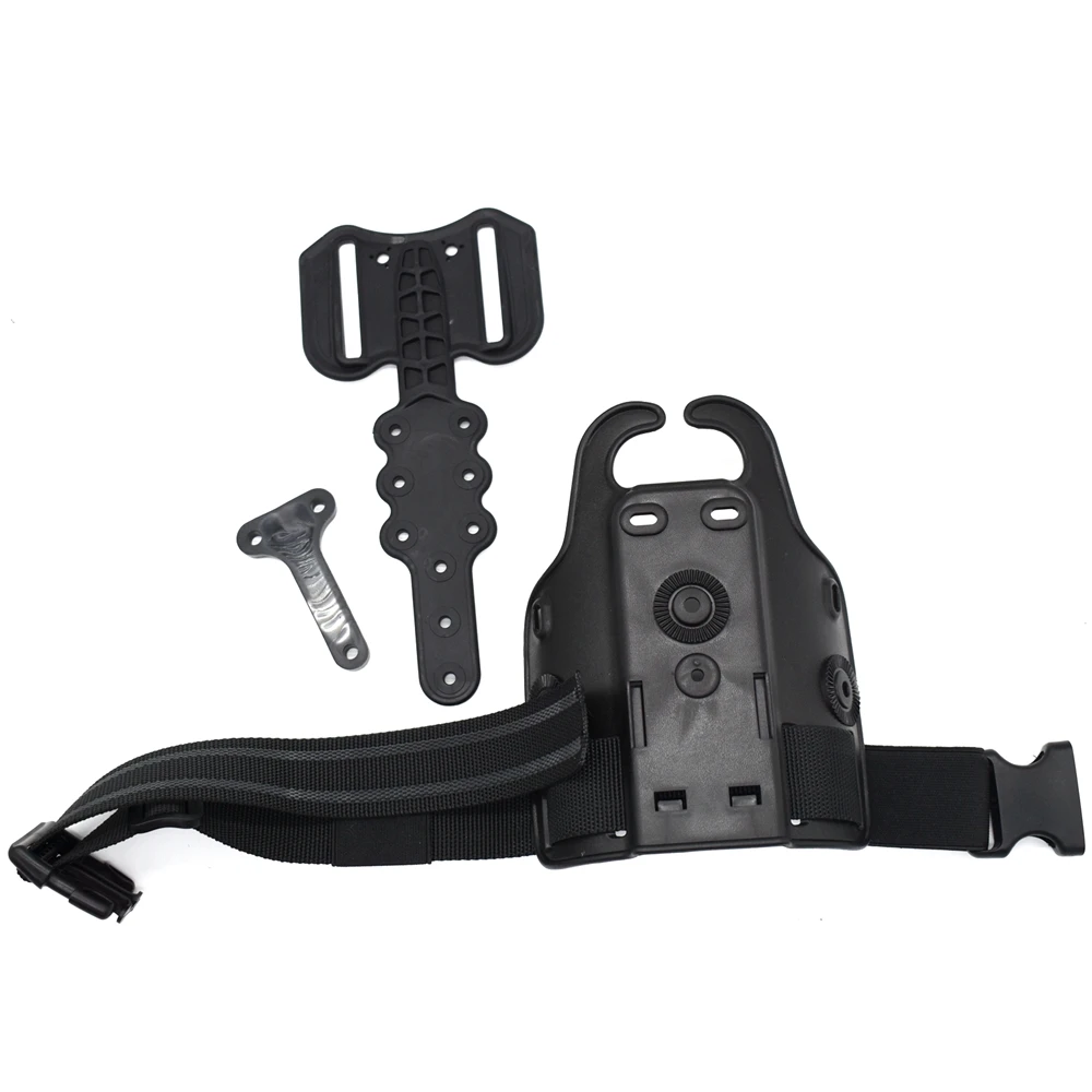 Funda muslo táctica universal Picatinny Glock 17 M9