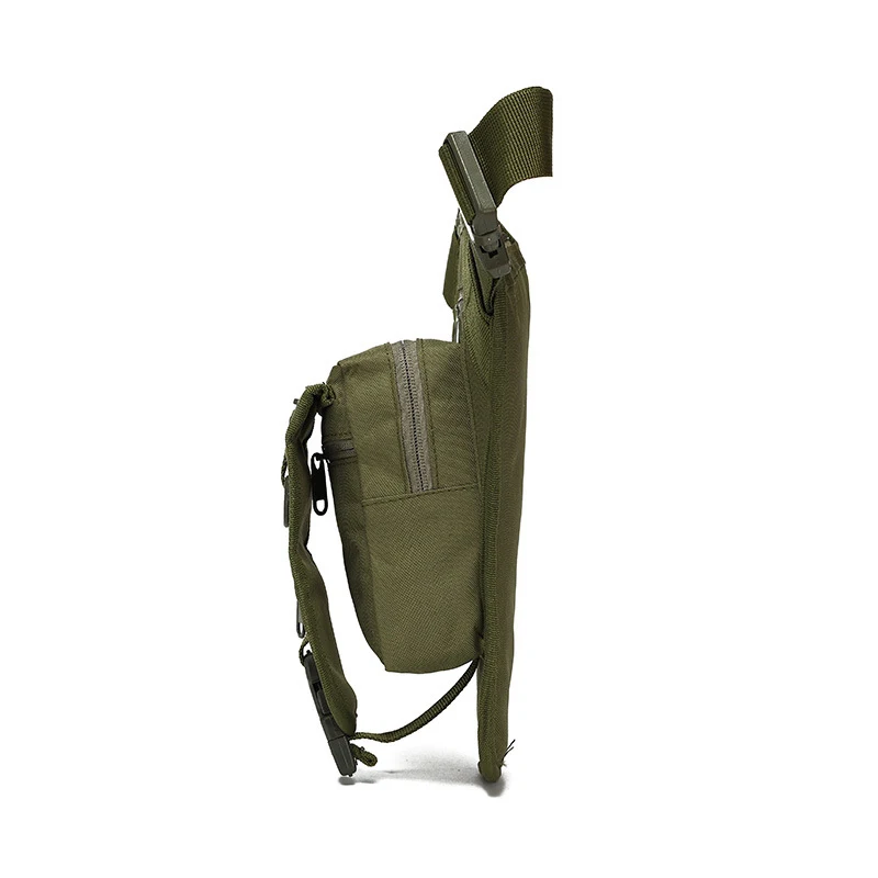 Bolsa táctica de combate del Ejército, riñonera ajustable para pierna, senderismo, caza, Airsoft, Molle, Militar - imagen 4