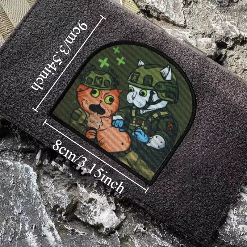Parche velcro moral militar – Insignia táctica para mochila - imagen 4