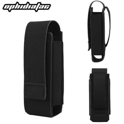 OPHIDIAN Funda MOLLE spray de pimienta elastica 9 mm y linterna