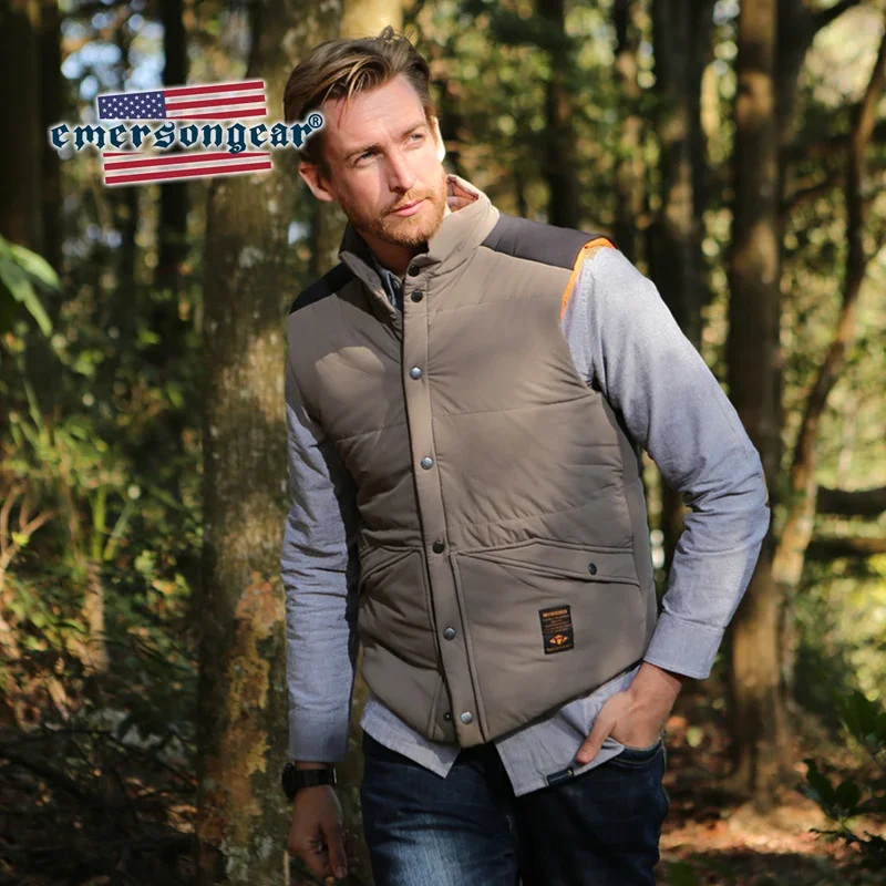 Emersongear chaleco térmico chaqueta sin mangas invierno cálido rompevientos calefactable abrigo al aire libre SoftShel chaqueta interior 11,11 ventas - imagen 3