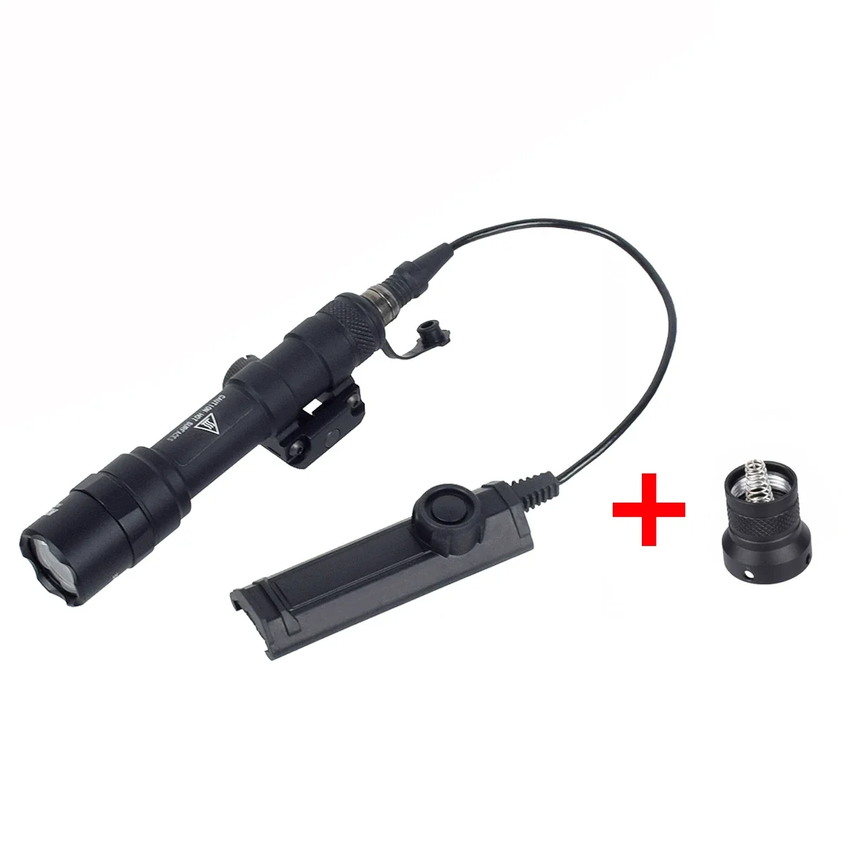 Linterna Táctica SureFire M600 M600B M600C para Armas de Airsoft, Linterna de Caza, Antorcha de Exploración, Luz LED para Rifle AR15, Interruptor Remoto de Botón - imagen 5