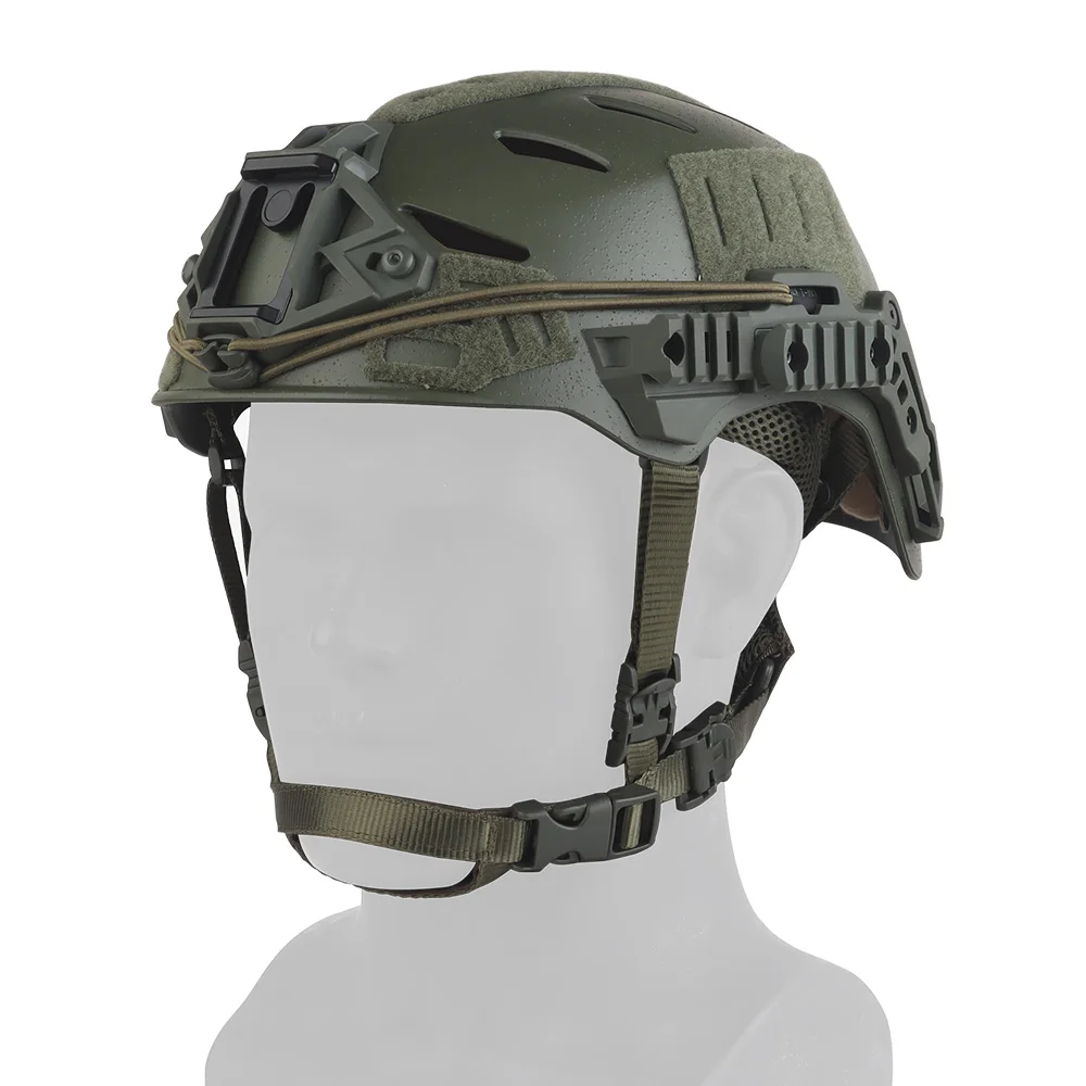 Mejora el sistema de cascos rápidos tácticos ligeros estilo Wendy del equipo de casco Airsoft con sistemas de suspensión y rieles - imagen 3