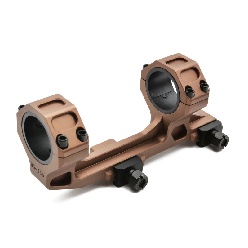 Tubo de 30mm para Airsoft Wargame, armas de fuego, mira telescópica táctica estilo GE, montaje de 1,54 pulgadas y 1,93 pulgadas con marcas originales completas - imagen 5