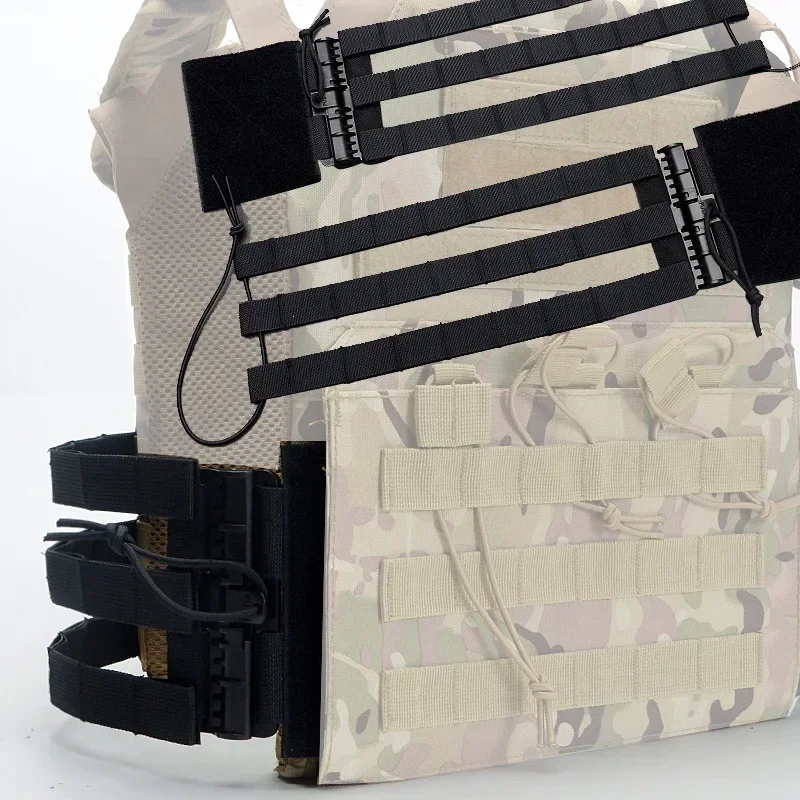 Chaleco de caza de liberación rápida, Kit de conversión de correas MOLLE, JPC NCPC 6094 420, chalecos universales, juego de hebilla de eliminación