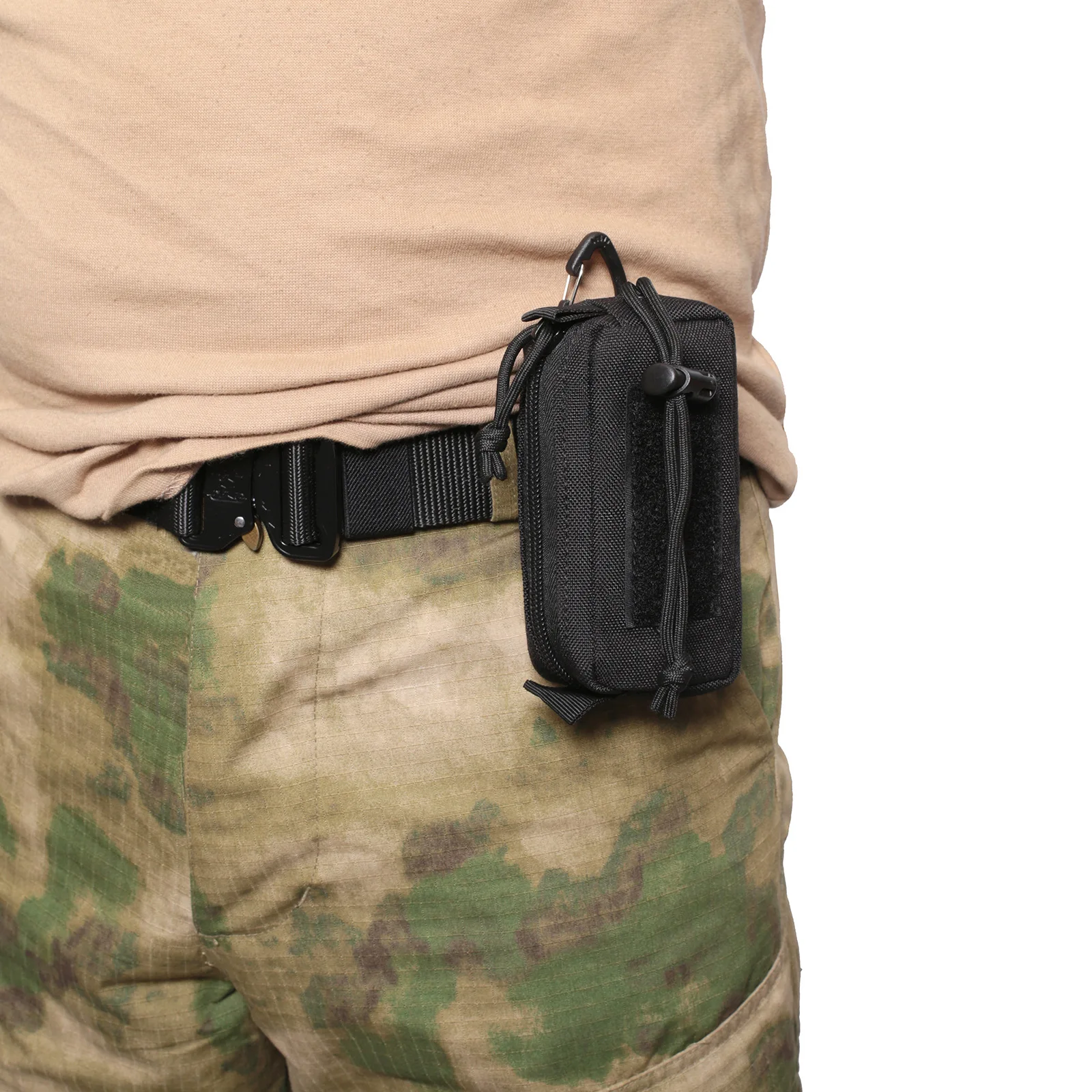 Molle-bolsa táctica EDC para caza al aire libre, BILLETERA, cinturón, bolso de utilidad, monedero, senderismo, Camping, accesorios, Organizador - imagen 5
