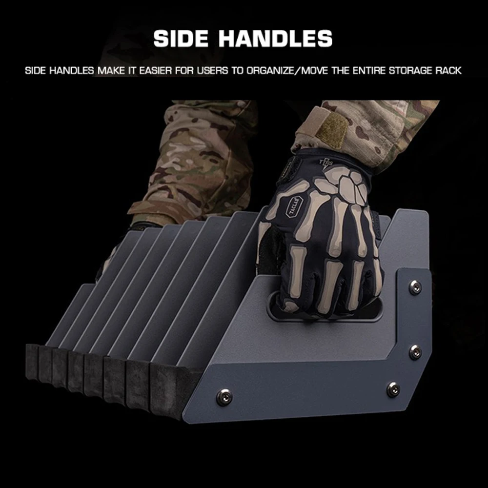 Soporte pistola Airsoft Glock SIG Beretta para vitrina táctico - imagen 5