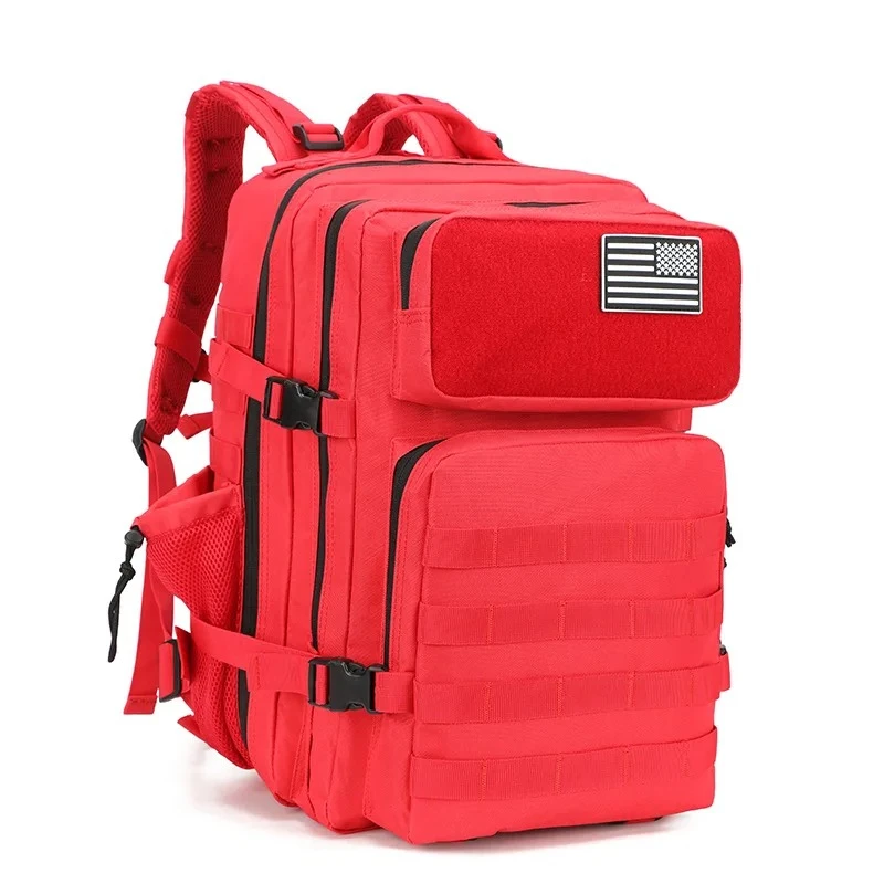 Mochilas tácticas militares de 45L, paquete de asalto del ejército Molle, bolsa de insectos de 3 días, mochila de senderismo para caza, senderismo y escalada